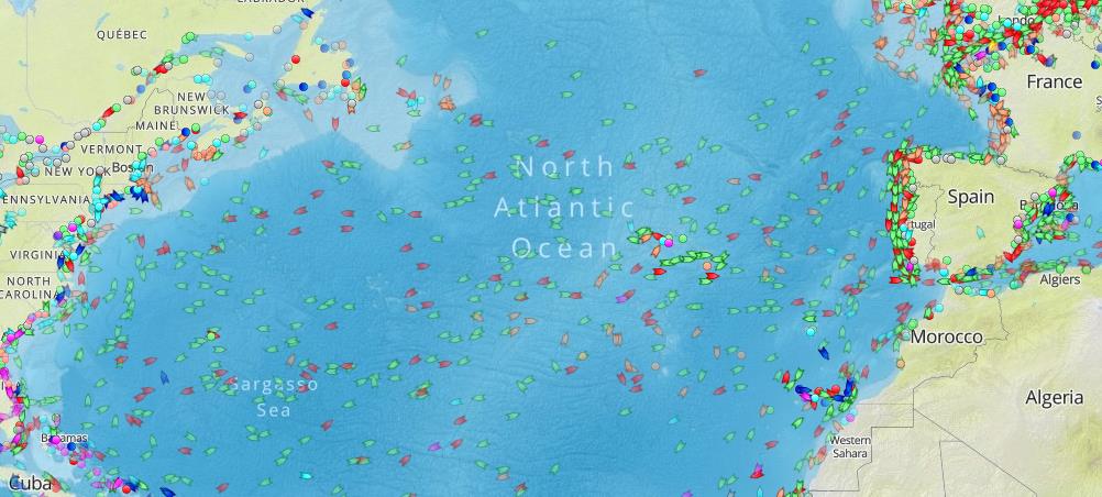 MarineTraffic Live Map