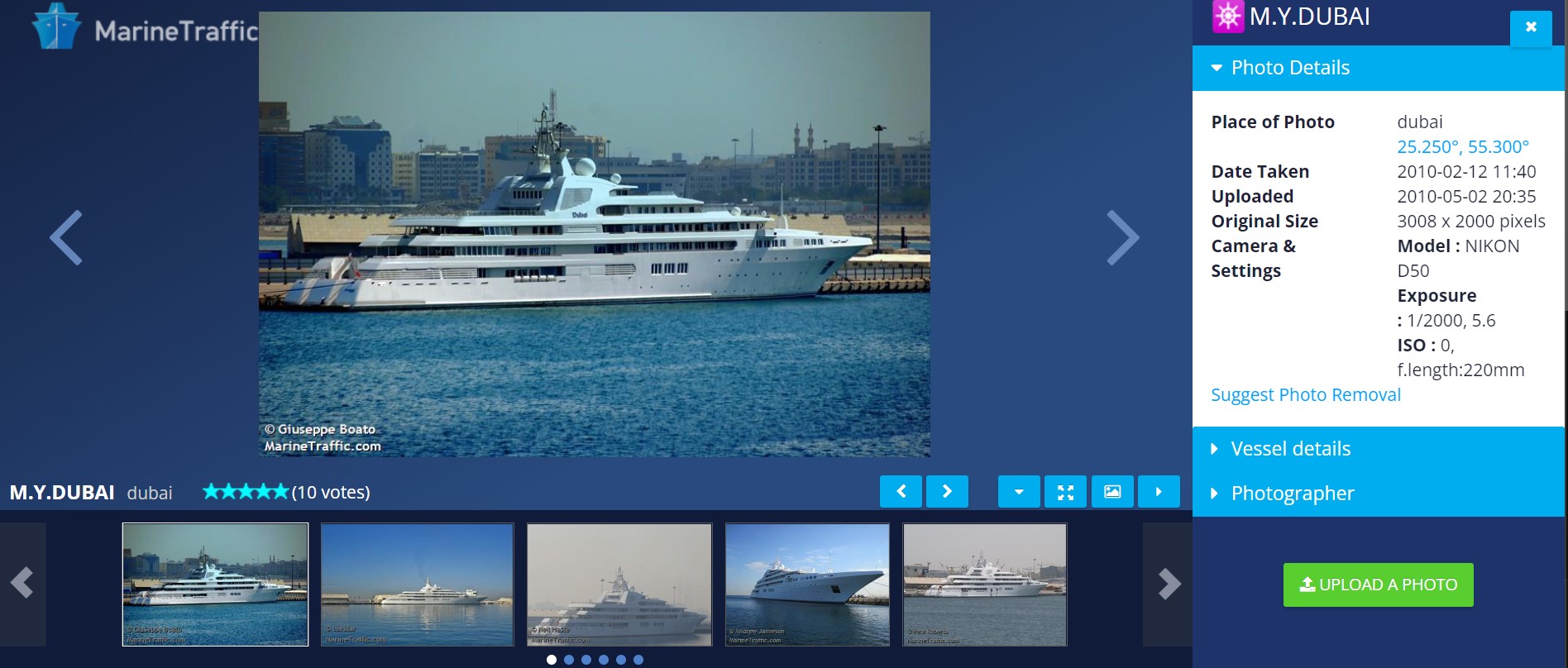 Dubai Yacht Info
