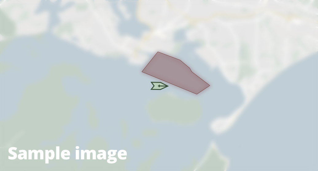Vessel Position on Map