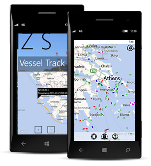 MarineTraffic Windows Phone app